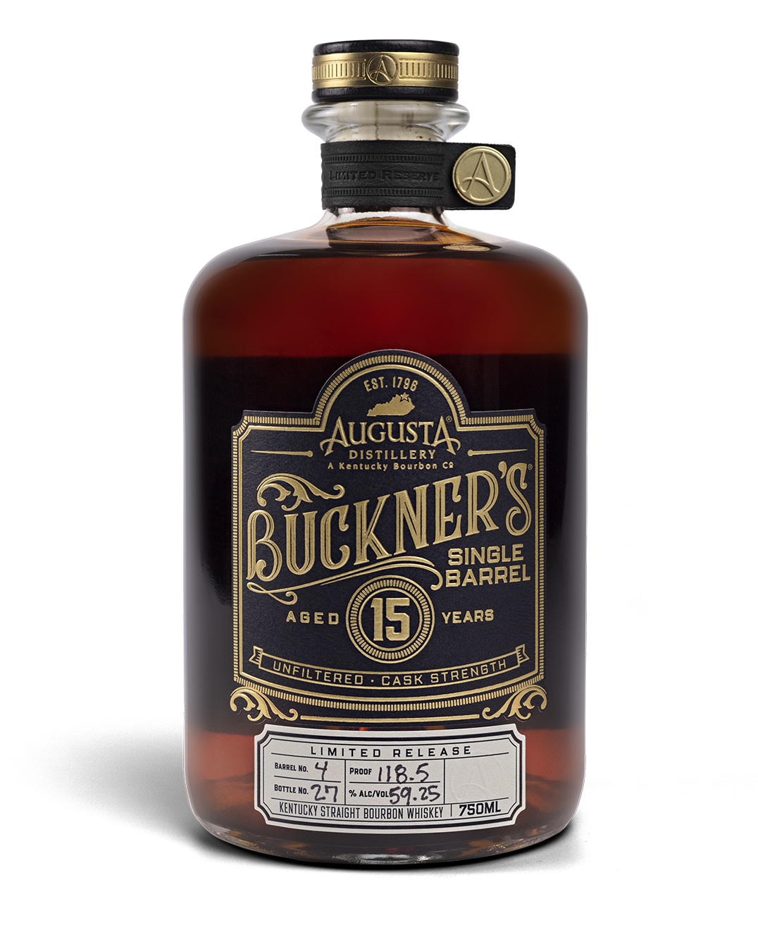 Buckner’s Single Barrel 15 Year